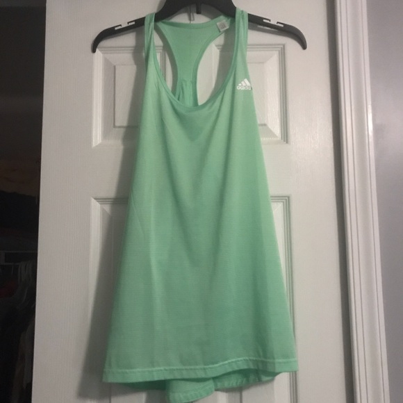Light green adidas tank top - Picture 3 of 3